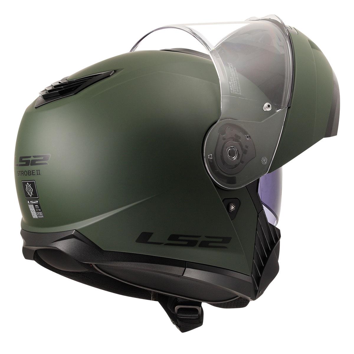LS2 STROBE 2 MAT YEŞİL KASK