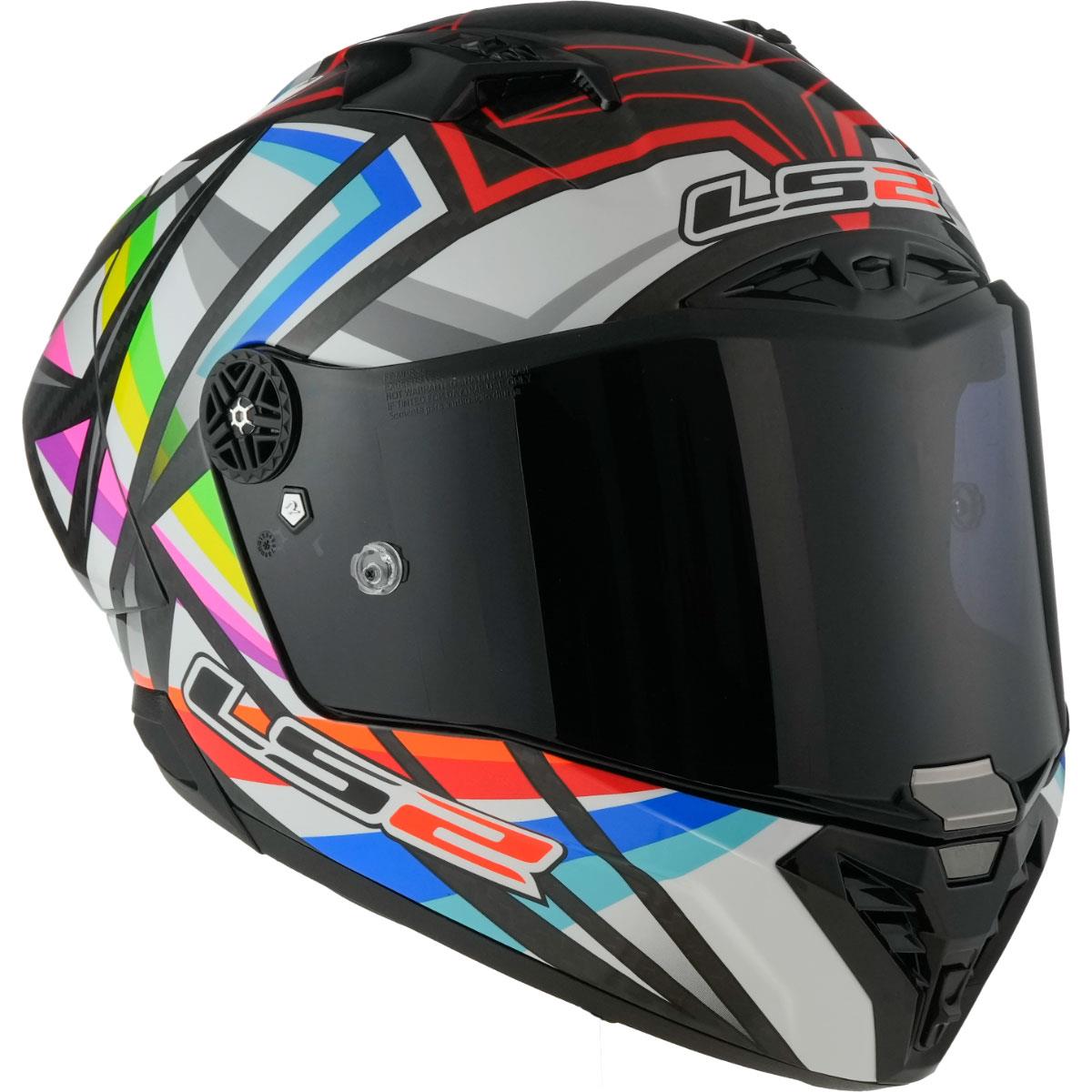LS2 THUNDER KARBON GP AERO FLASH SİYAH KASK