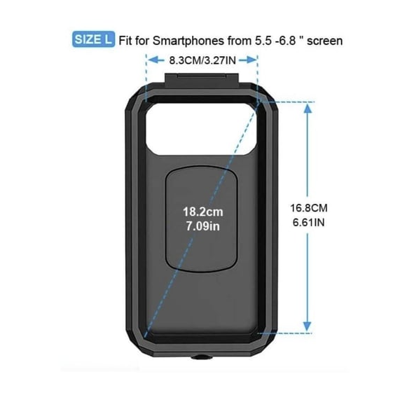 M18 -54 Gidon Bağlantılı Su Geçirmez Telefon Tutucu