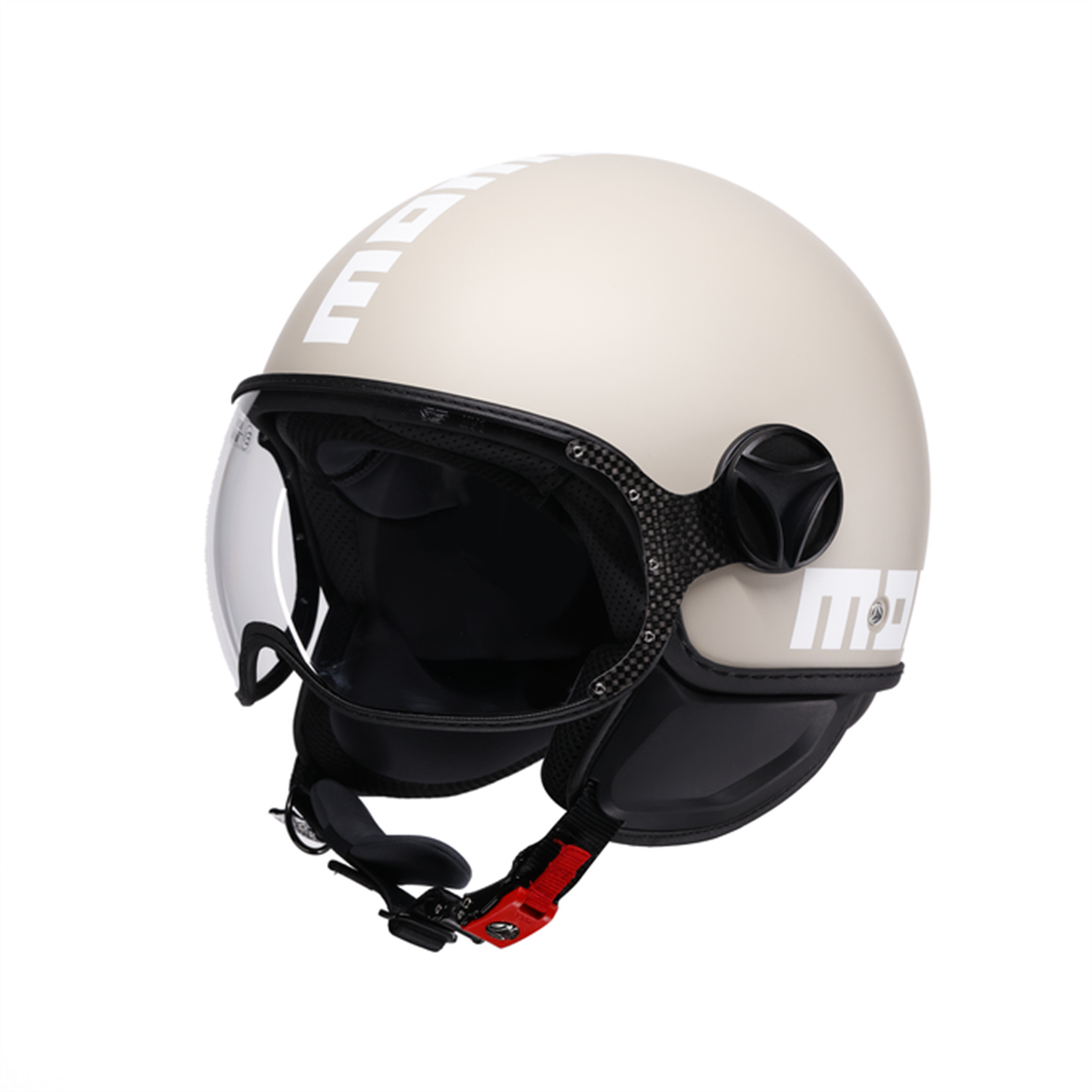 MOMO KASK/ FGTR CLASSIC CANDY MATT MALTED MILK WHITE