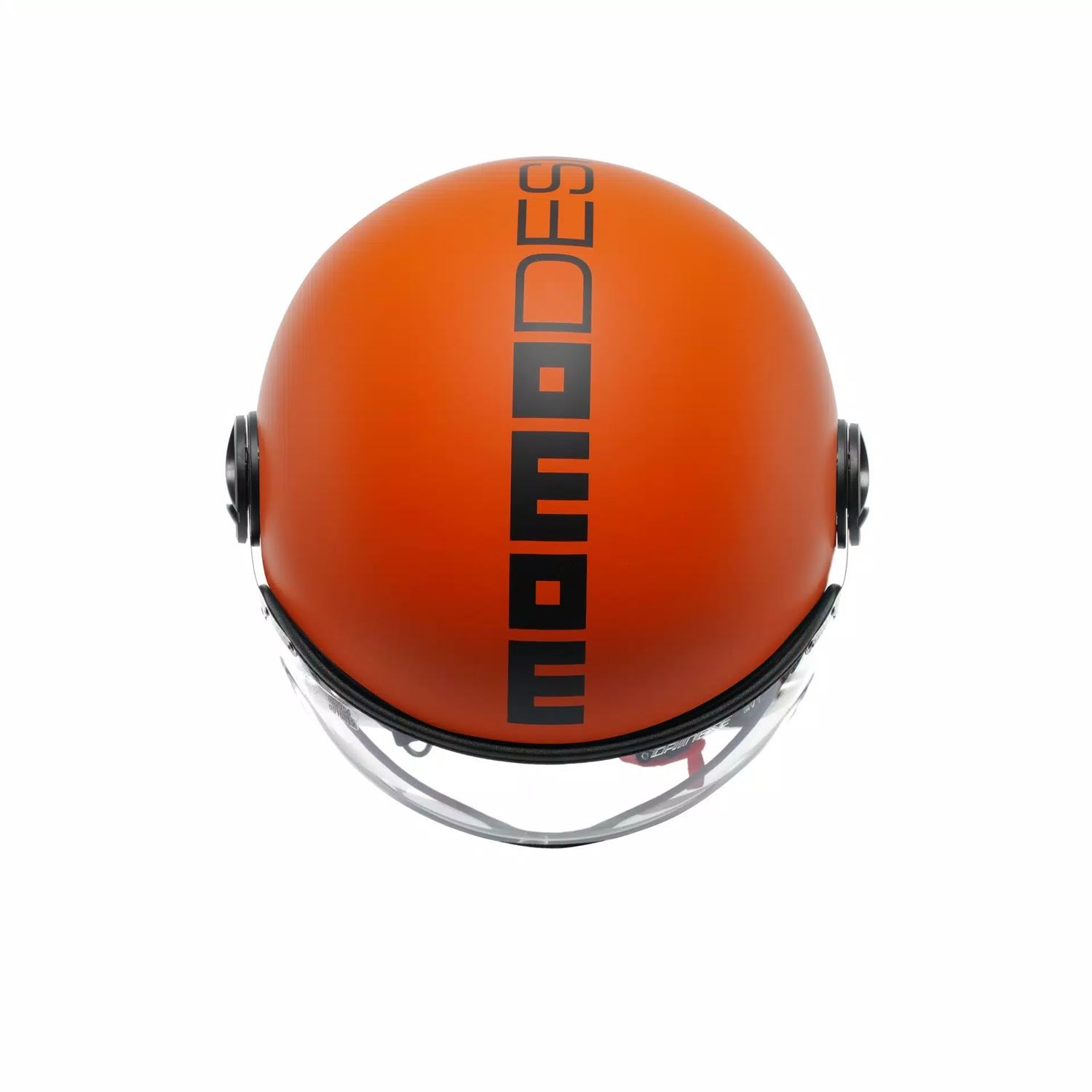 MOMO KASK/ FGTR CLASSIC MAT ORANGE/BLACK