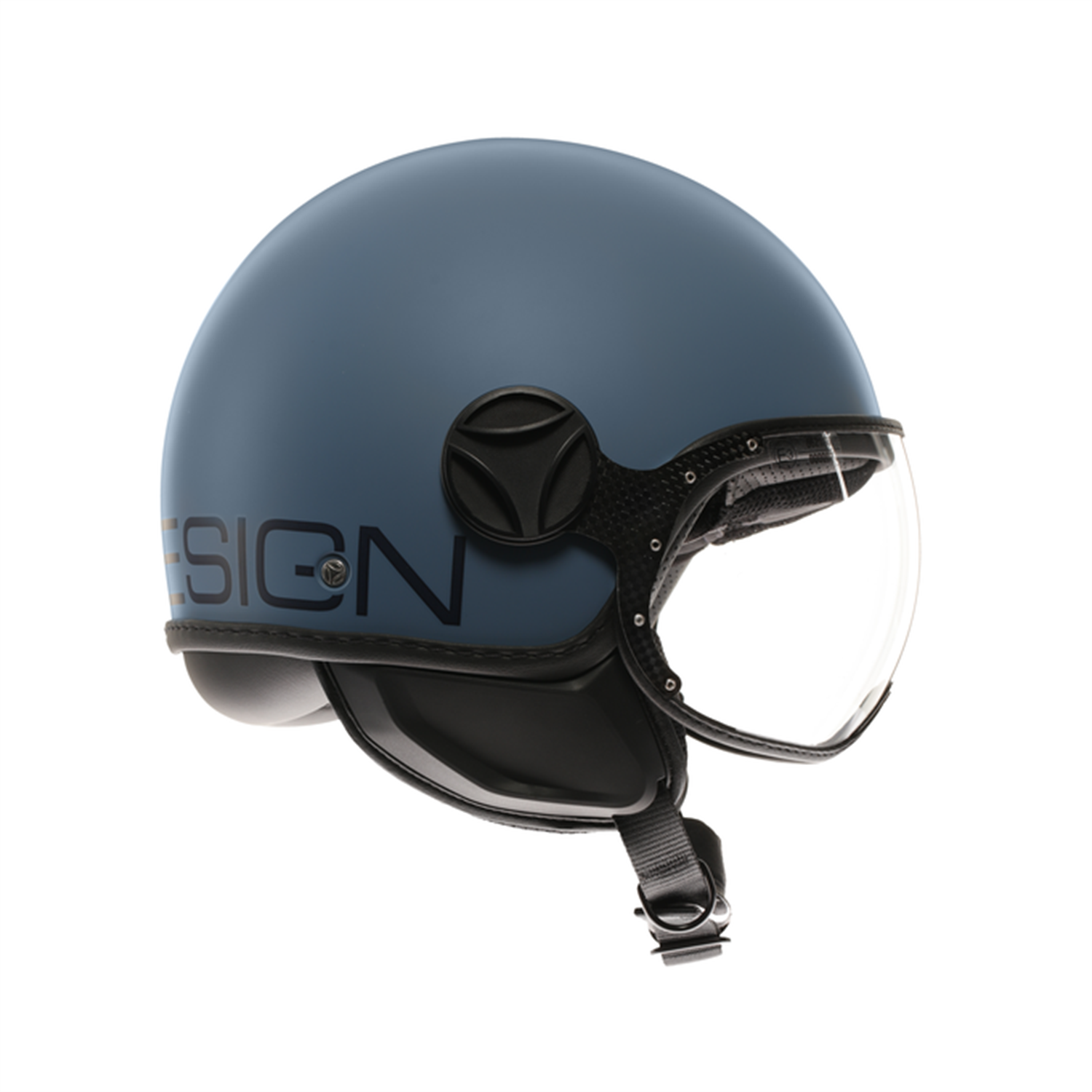MOMO KASK/ FGTR CLASSIC MONO MATT DUSTY BLUE/BLUE