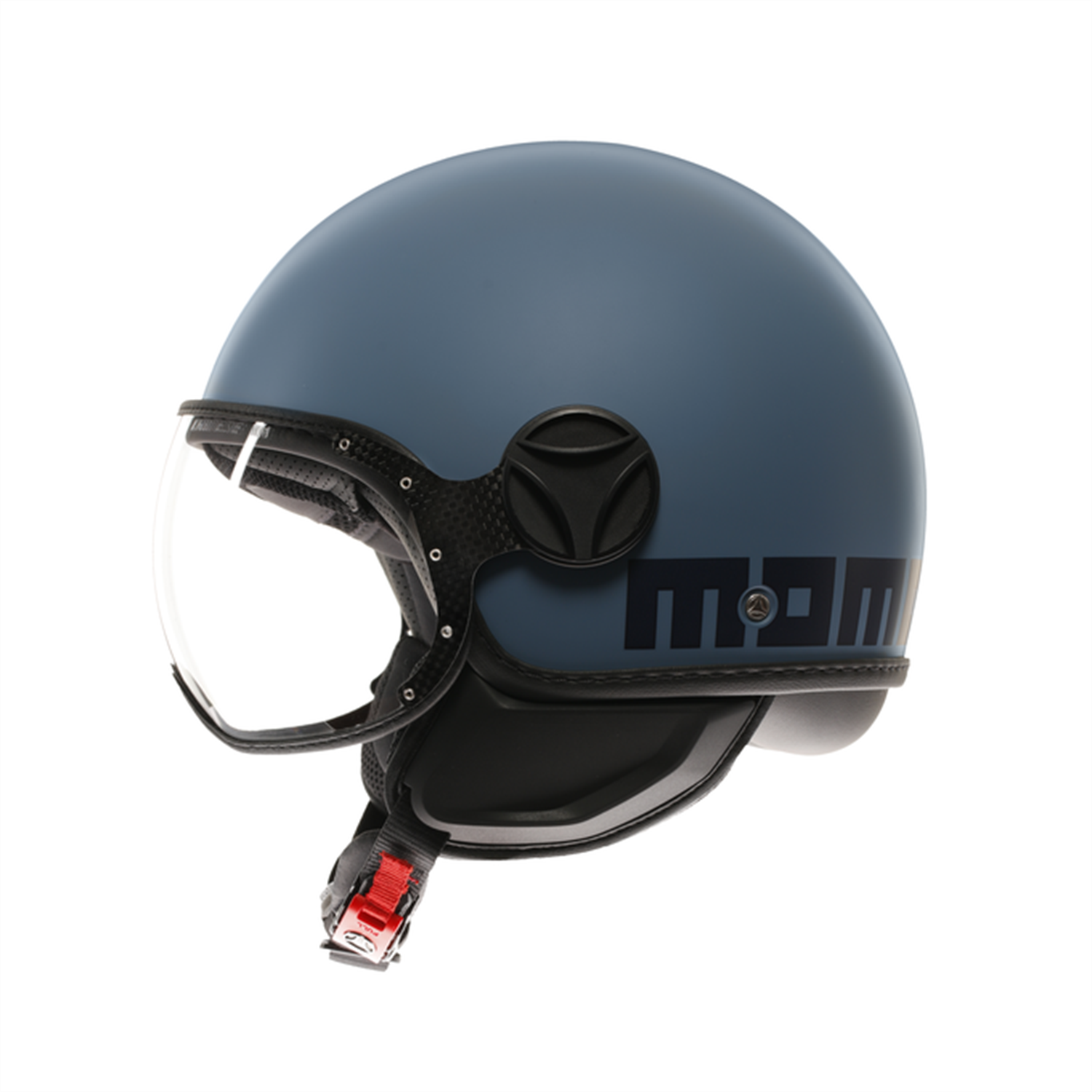 MOMO KASK/ FGTR CLASSIC MONO MATT DUSTY BLUE/BLUE