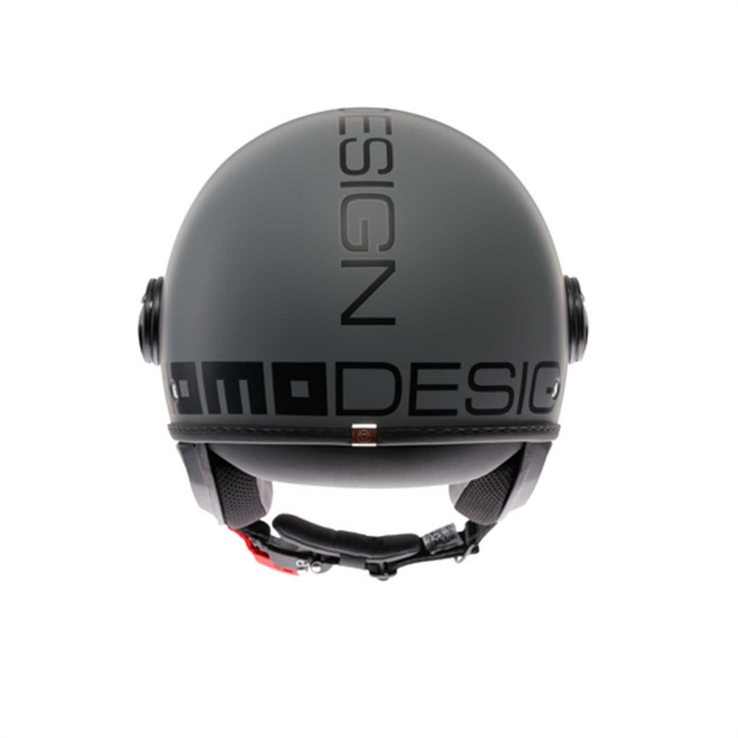 MOMO KASK/ FGTR CLASSIC MONO MATT GREY/BLACK