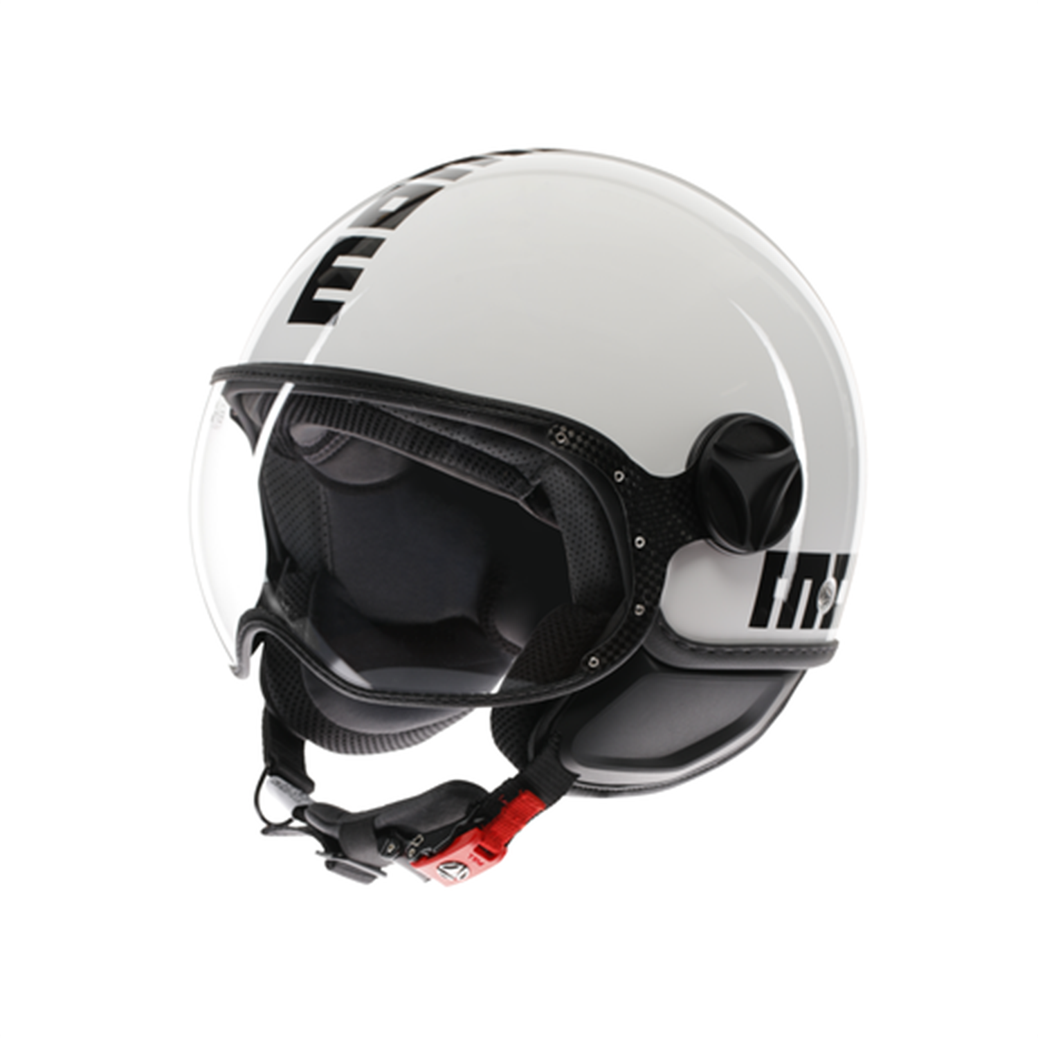 MOMO KASK/ FGTR CLASSIC MONO WHITE/BLACK