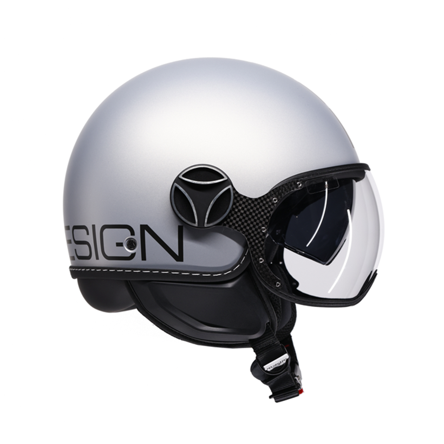 MOMO KASK/FGTR EVO MOMO MATT GREY CERULEAN GREY