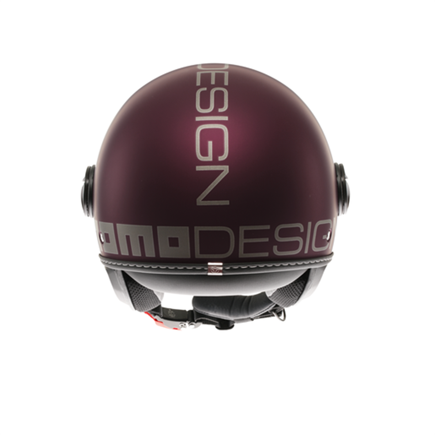 MOMO KASK/FGTR EVO MONO MATT AMARENA/SILVER
