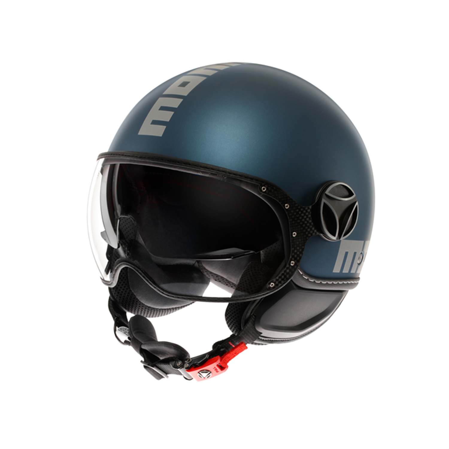 MOMO KASK/FGTR EVO MONO MATT AVIO SILVER