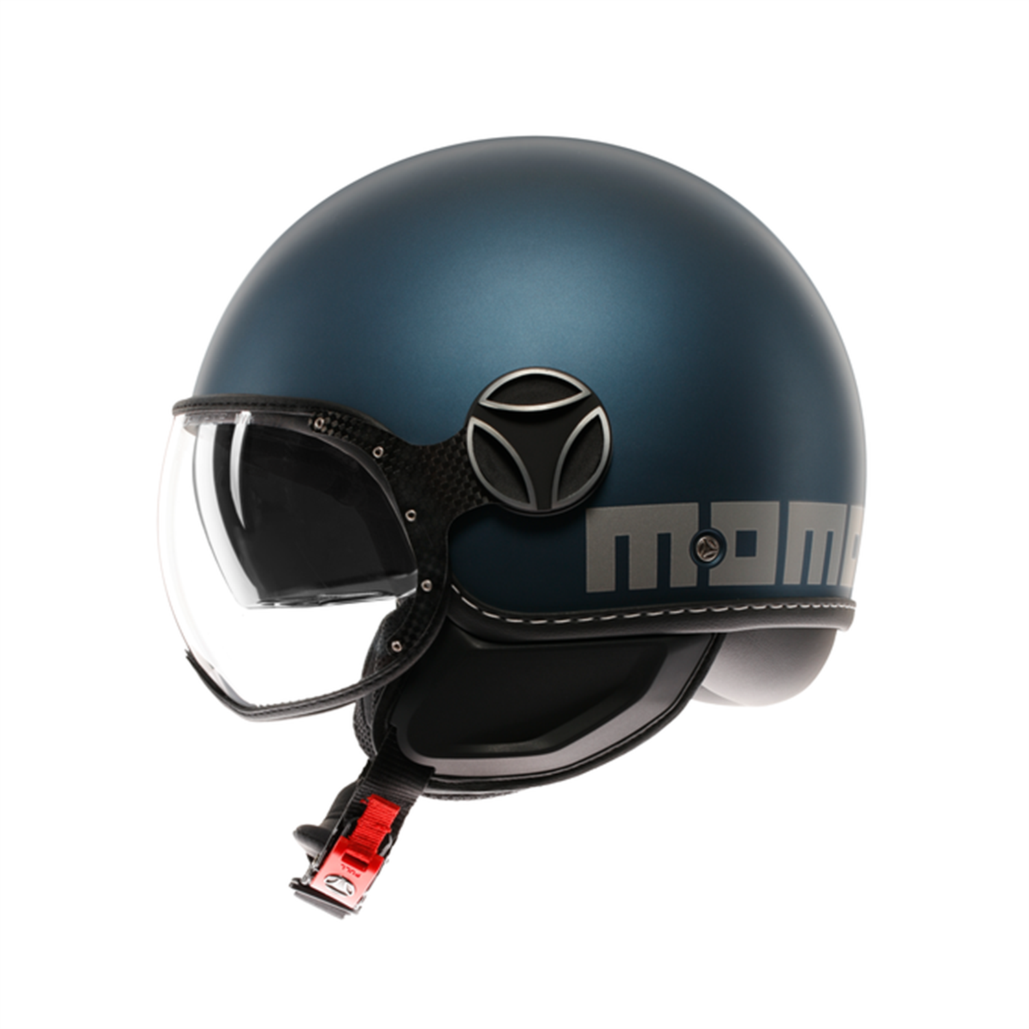 MOMO KASK/FGTR EVO MONO MATT AVIO SILVER