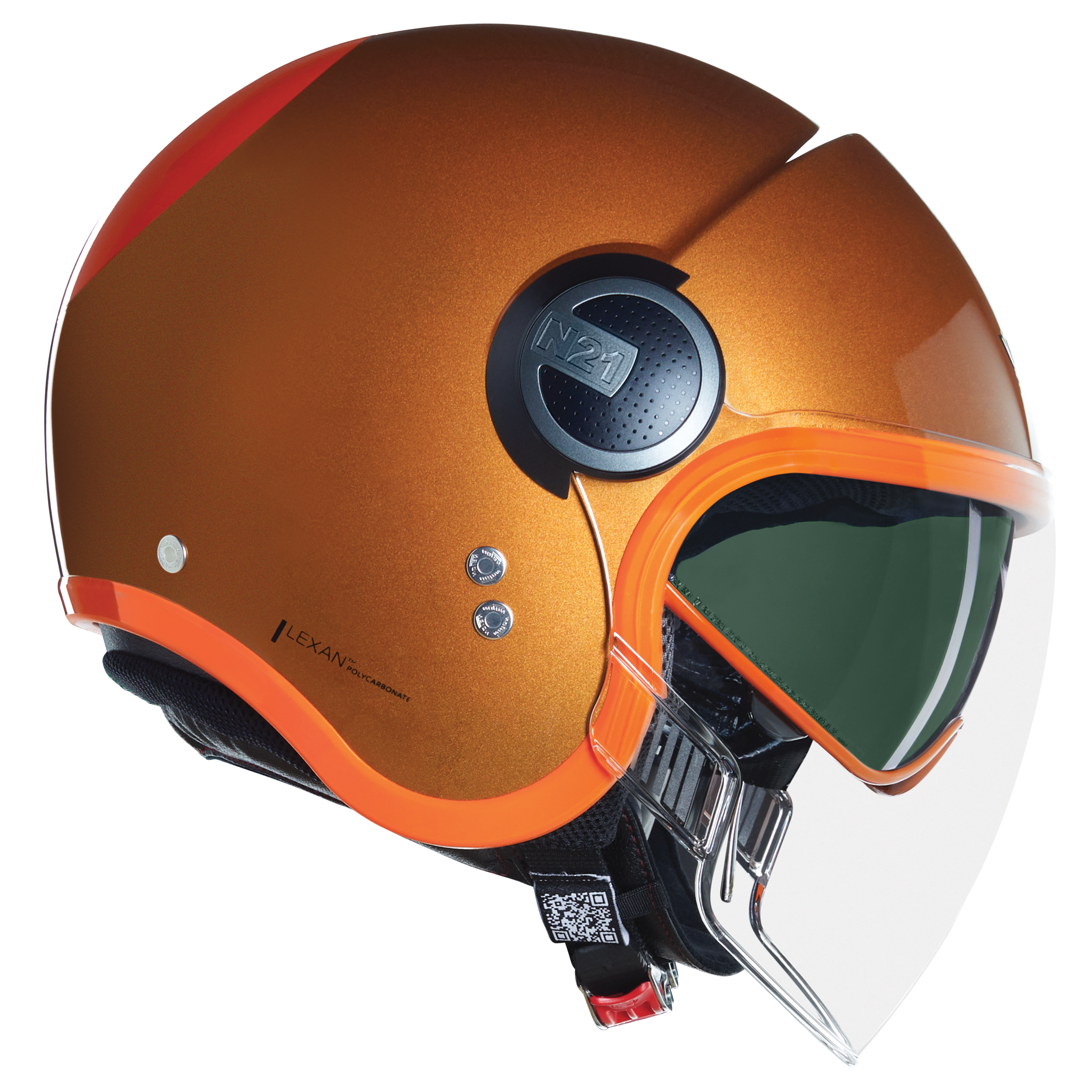 N21 Visor 06 Açık Motosiklet Kaskı Ocio 348