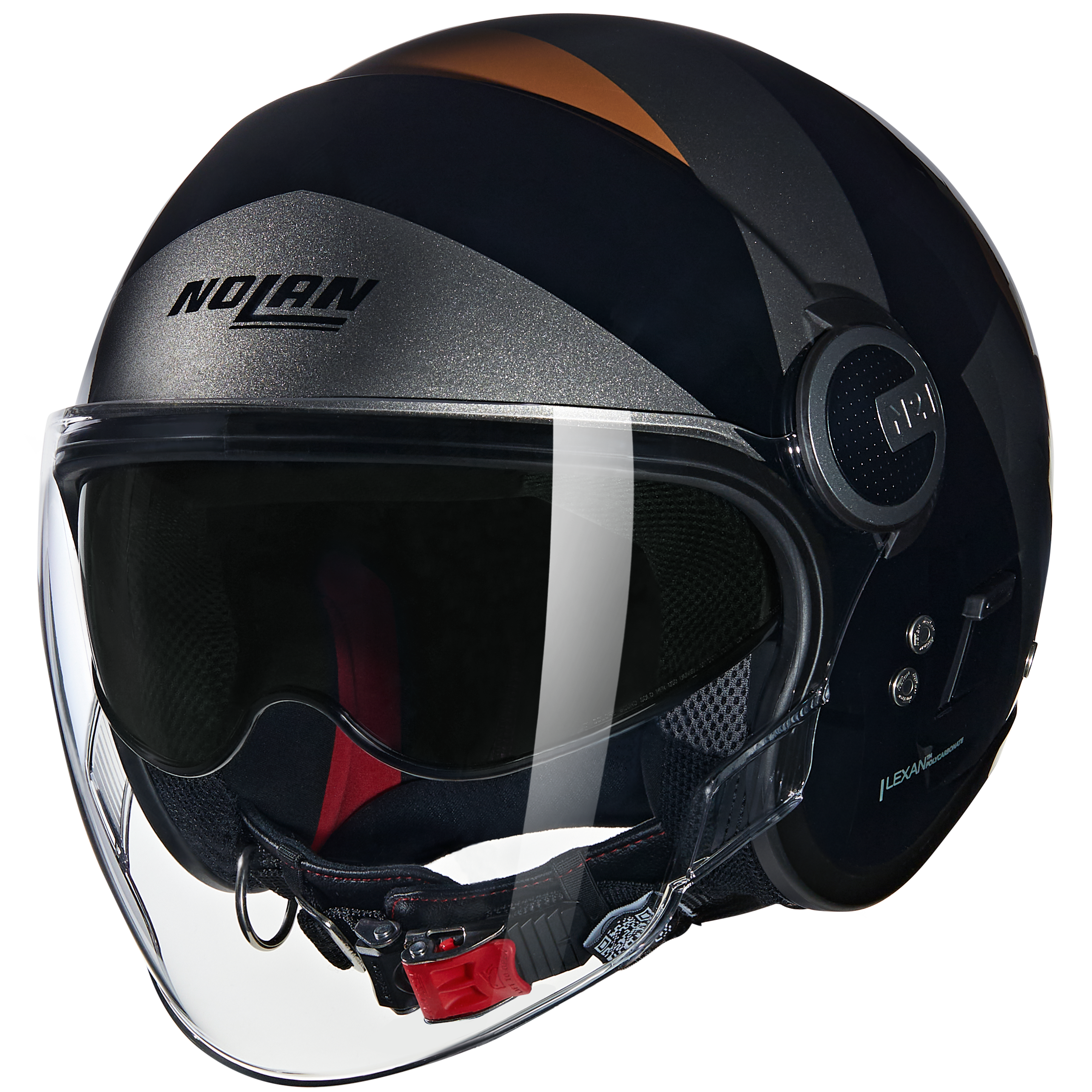 N21 Visor 06 Açık Motosiklet Kaskı Tangente 352