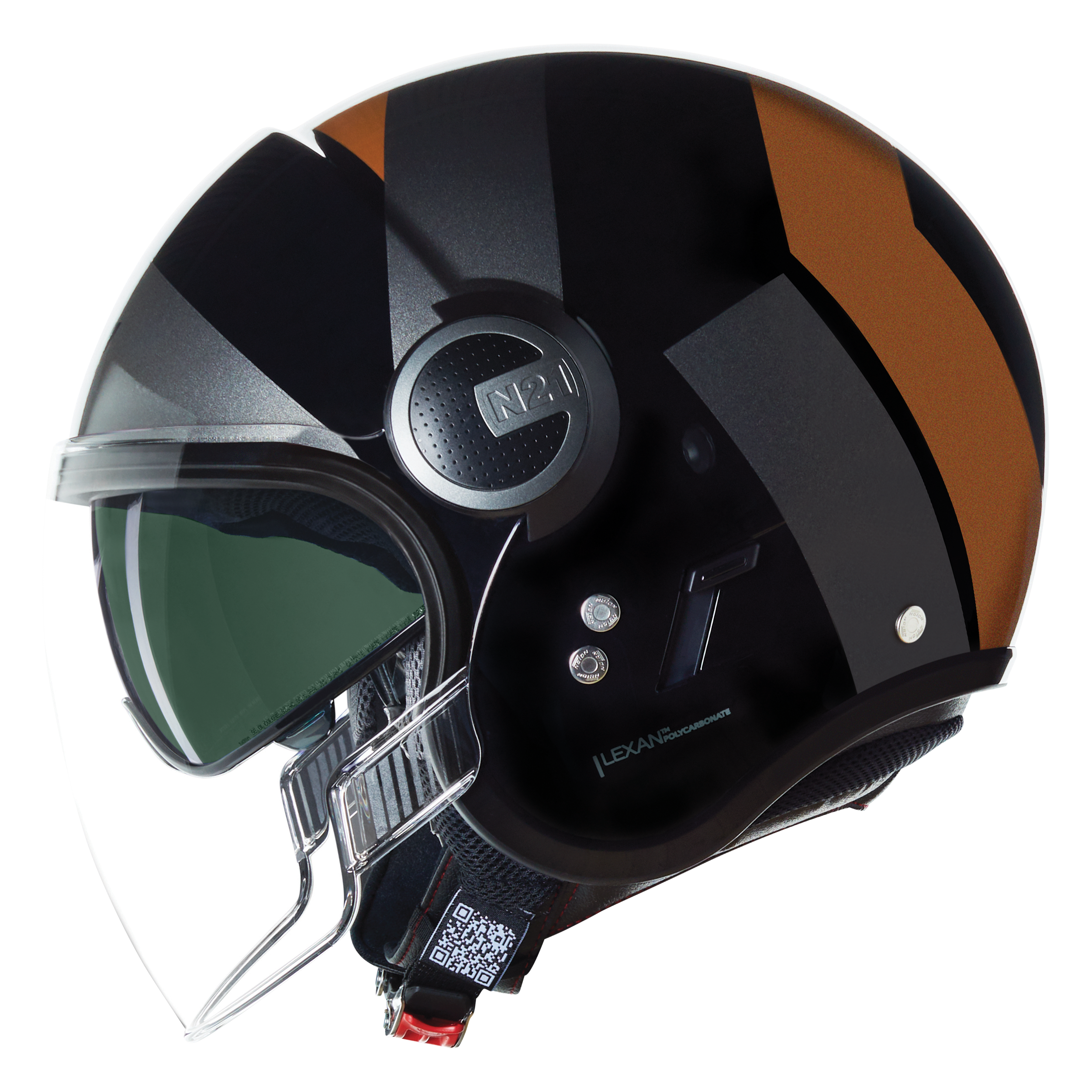 N21 Visor 06 Açık Motosiklet Kaskı Tangente 352