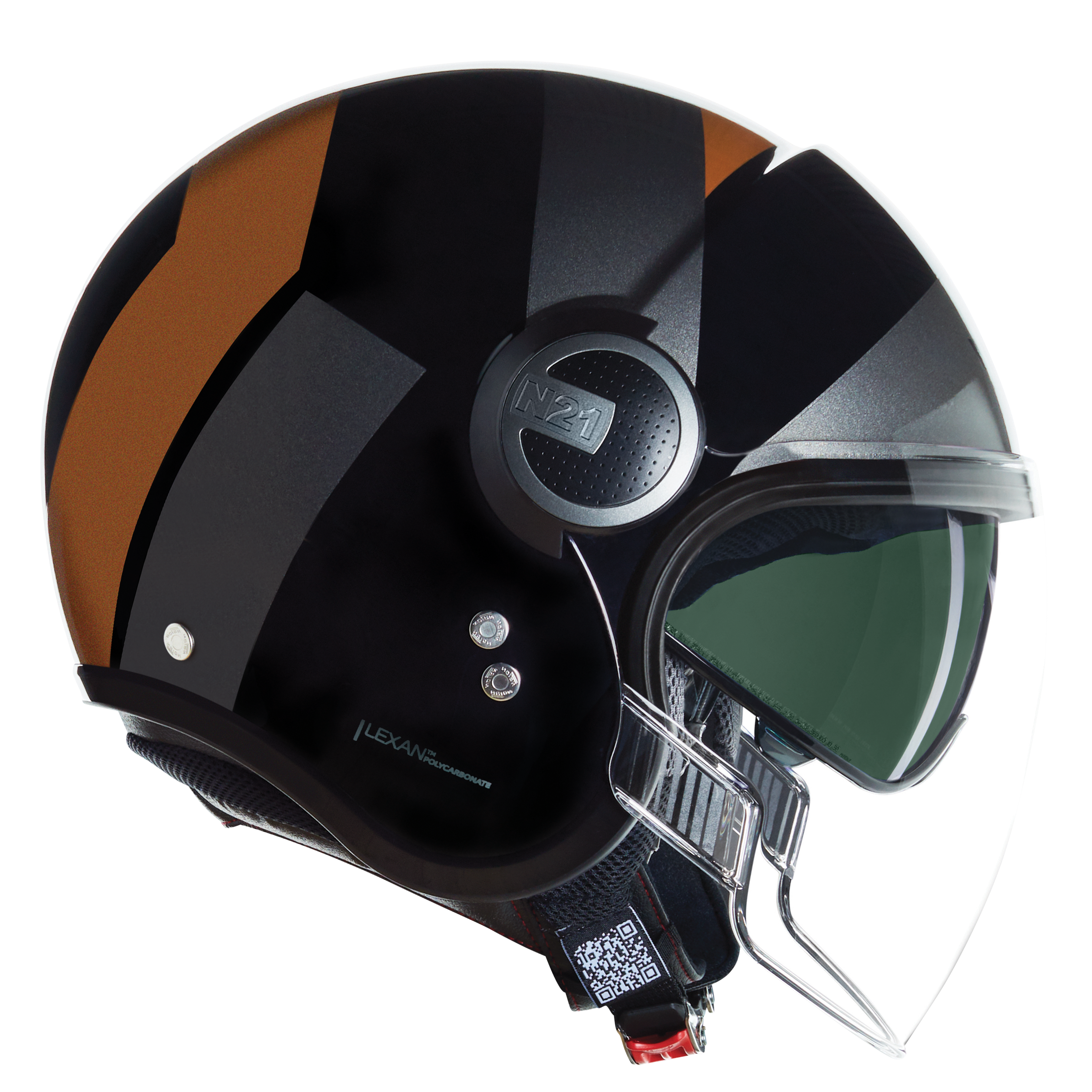 N21 Visor 06 Açık Motosiklet Kaskı Tangente 352
