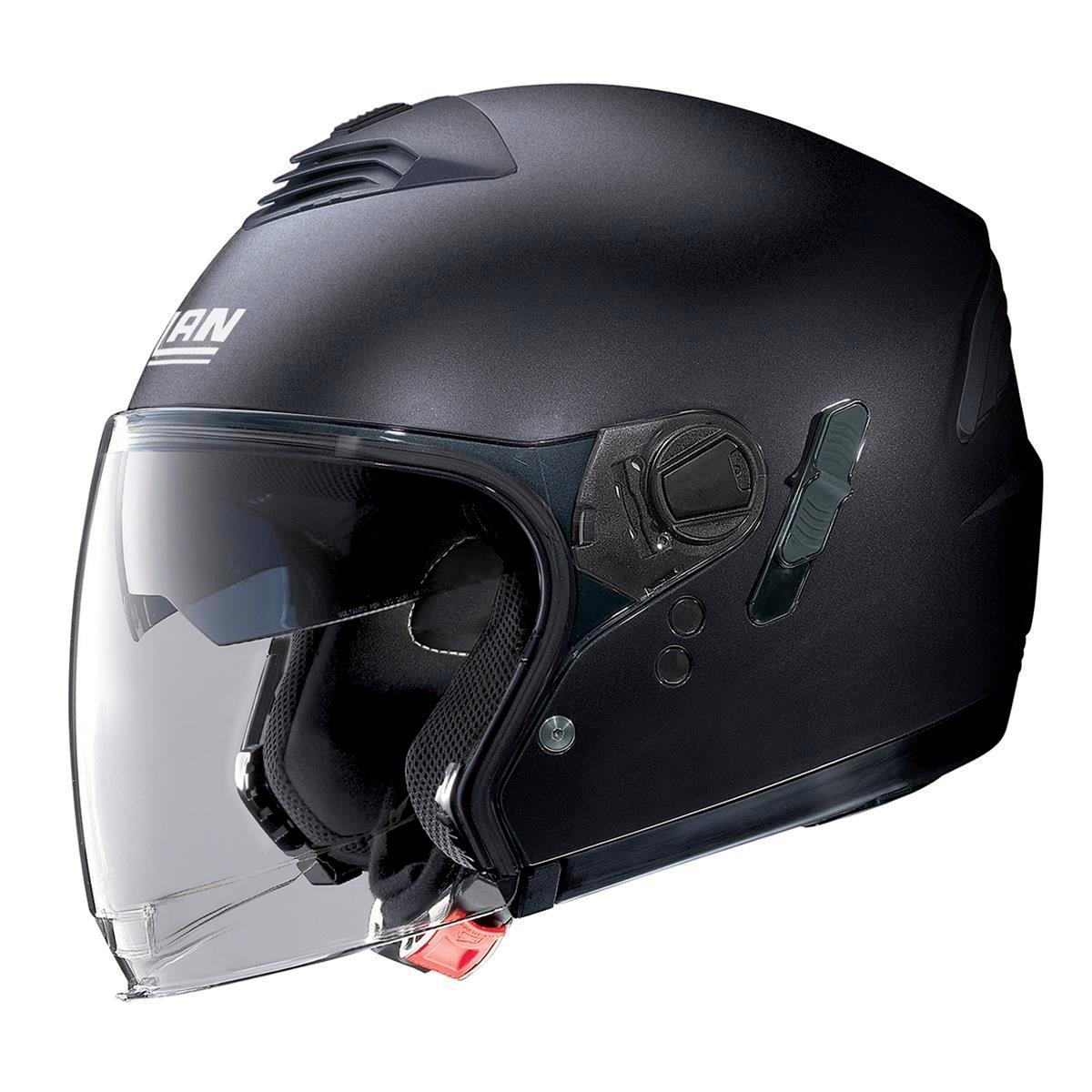N43-E Highline Açık Motosiklet Kaskı Black Graphite 033
