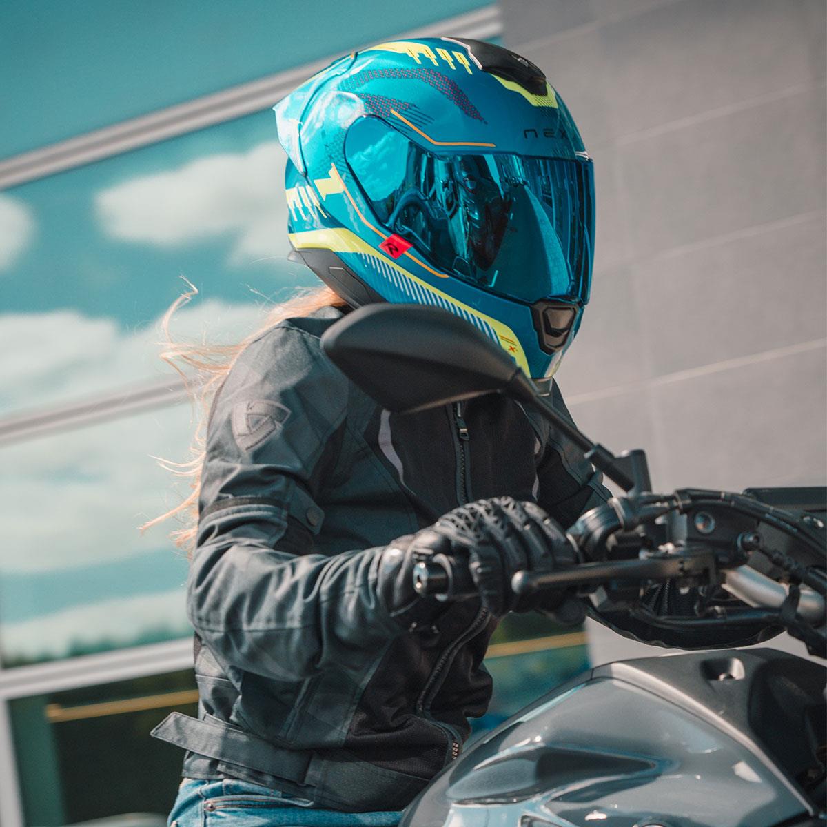 NEXX Y.100R BARON MAT YEŞİL KASK