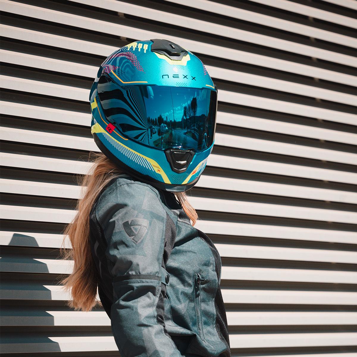 NEXX Y.100R BARON MAT YEŞİL KASK