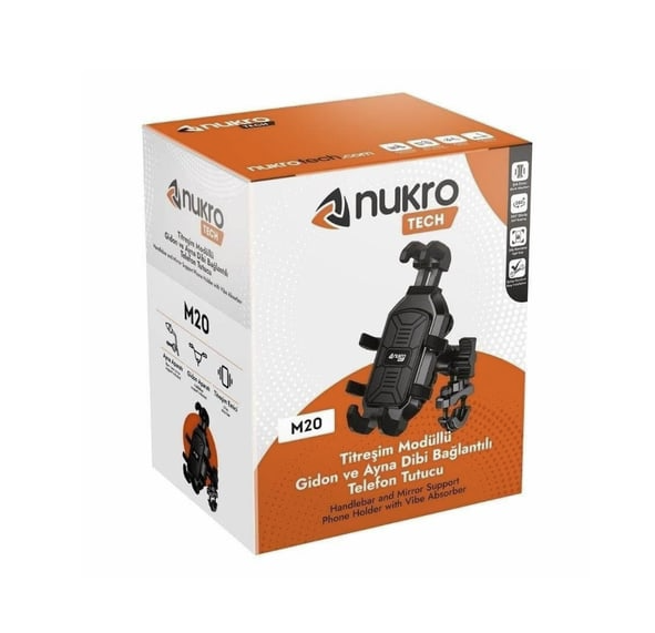 Nukrotech M20 Titreşim Modüllü Telefon Tutucu