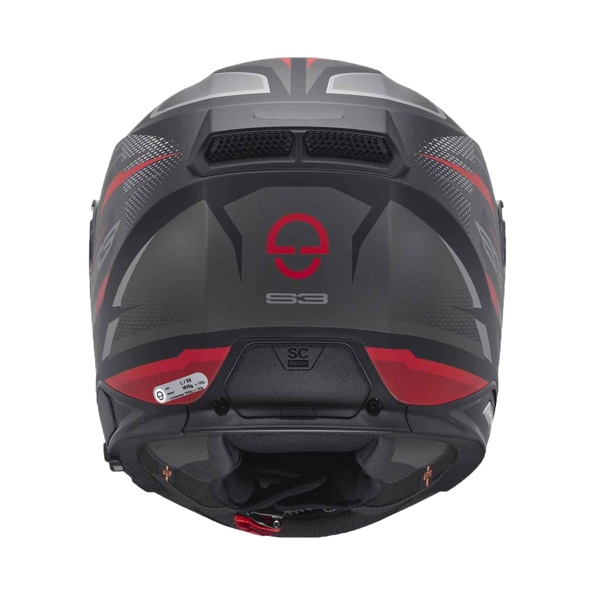 S3 Kapalı Motosiklet Kaskı Apex Anthracite