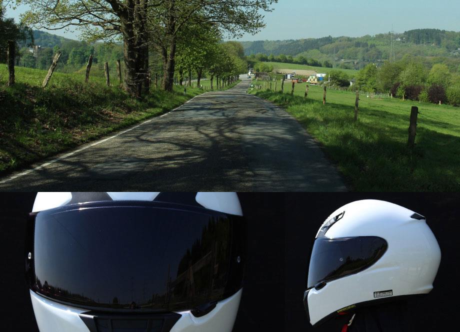 SHOEI CW-1PNHT KASK CAMI SİYAH-BEYAZ (X-SPIRIT II-XR-1100-QWEST)