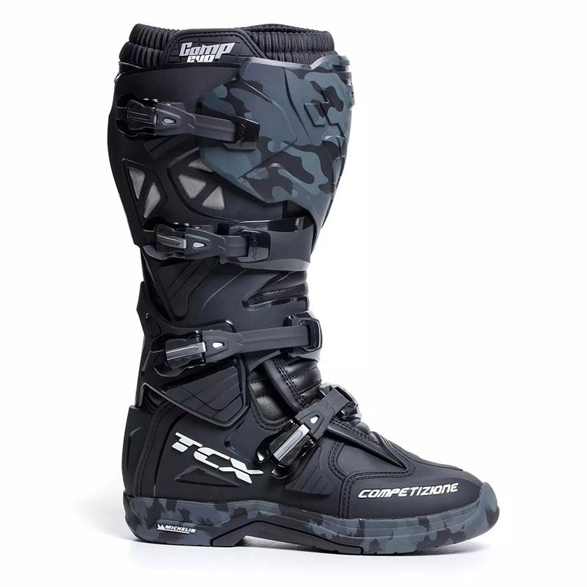 TCX COMP EVO 2 MICHELIN ÇİZME SİYAH-CAMO