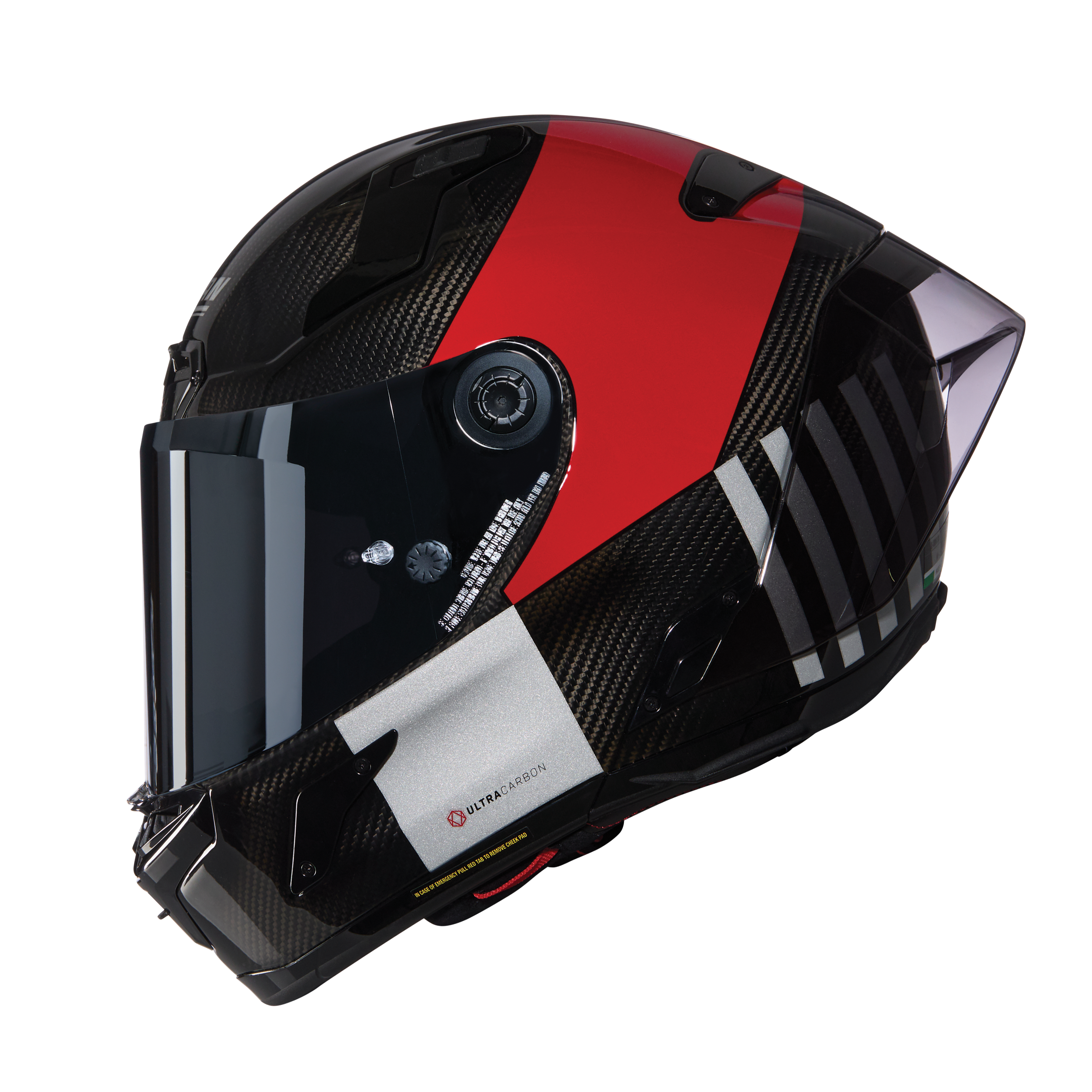 X-804 RS Ultra Carbon Kapalı Motosiklet Kaskı Combo Gara 351