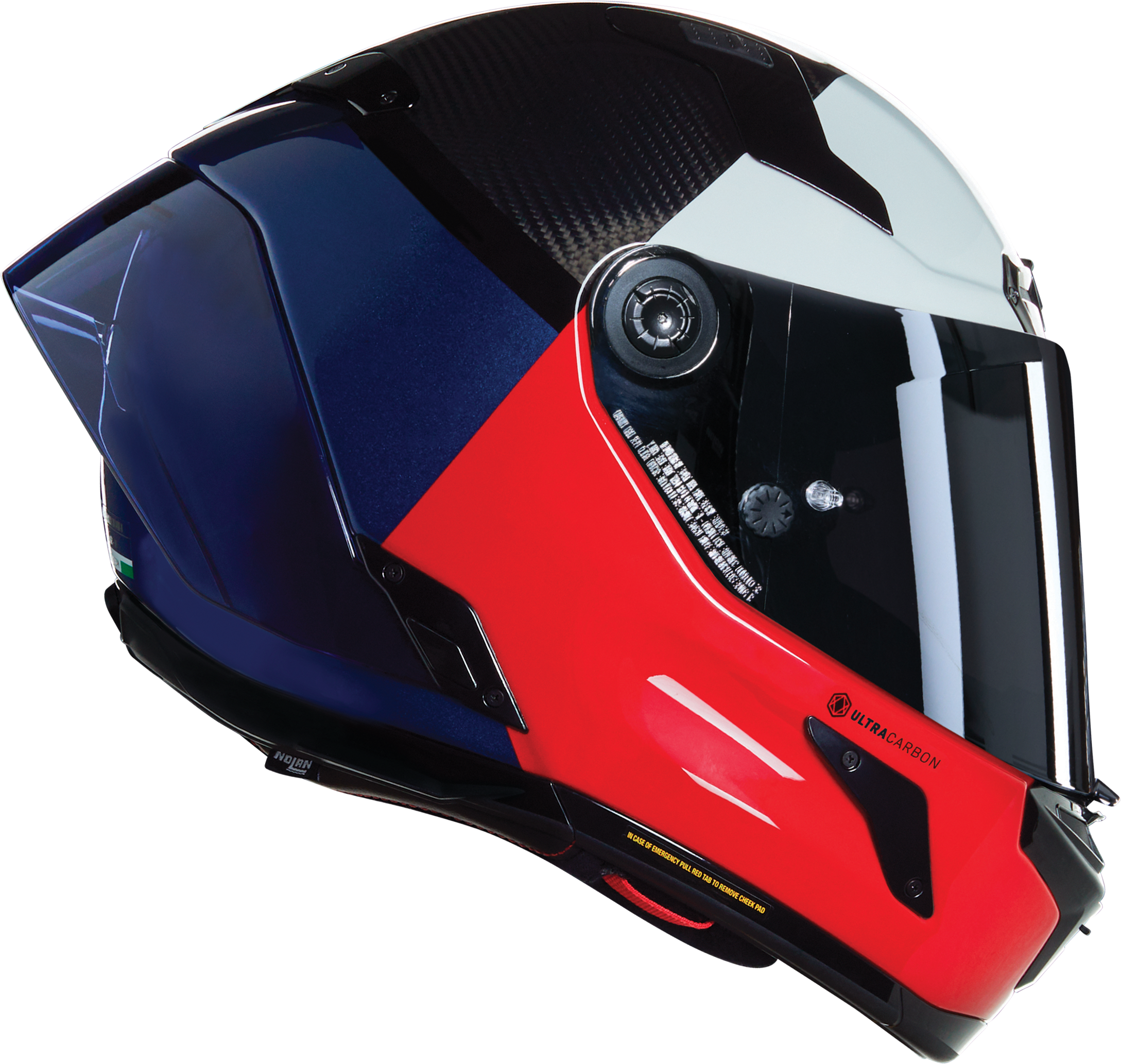 X-804 RS Ultra Carbon Kapalı Motosiklet Kaskı Blocco 348