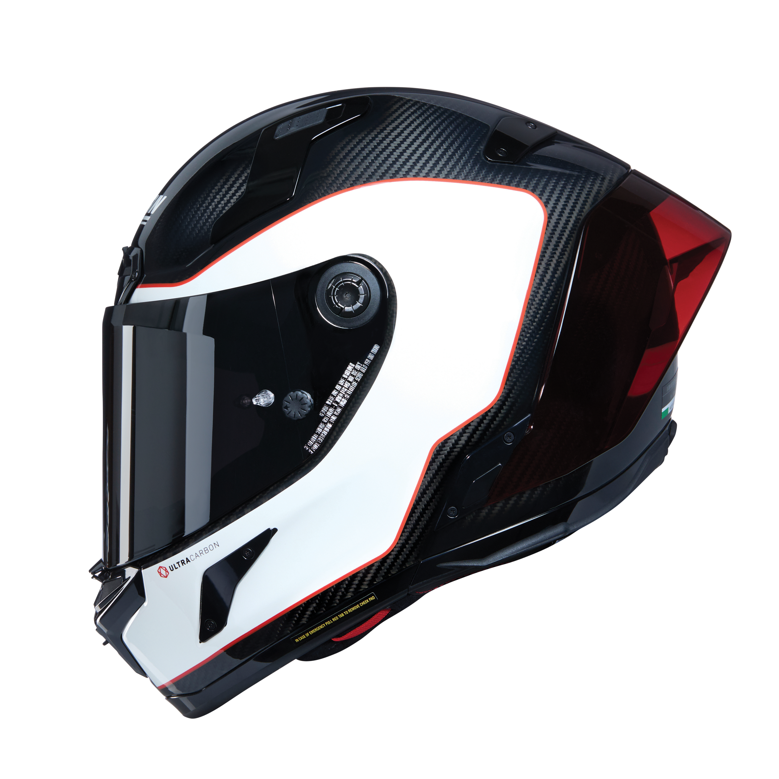 X-804 RS Ultra Carbon Kapalı Motosiklet Kaskı Asso Di Picche 343