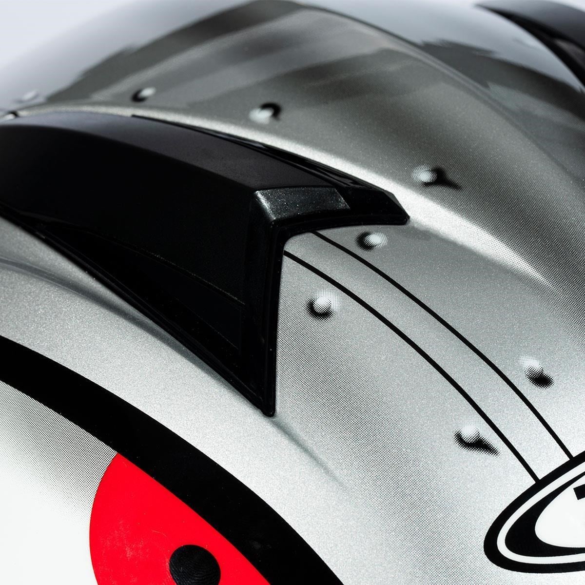 ZEUS KASK/ZS-811A SLV (S-01)/AL-38 BLACK