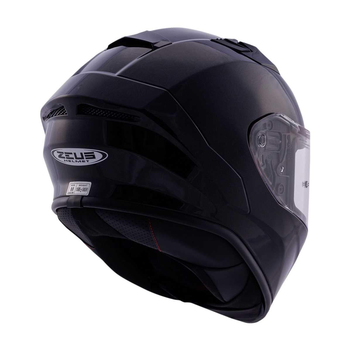 ZEUS KASK/ZS-826 PEARL BLACK