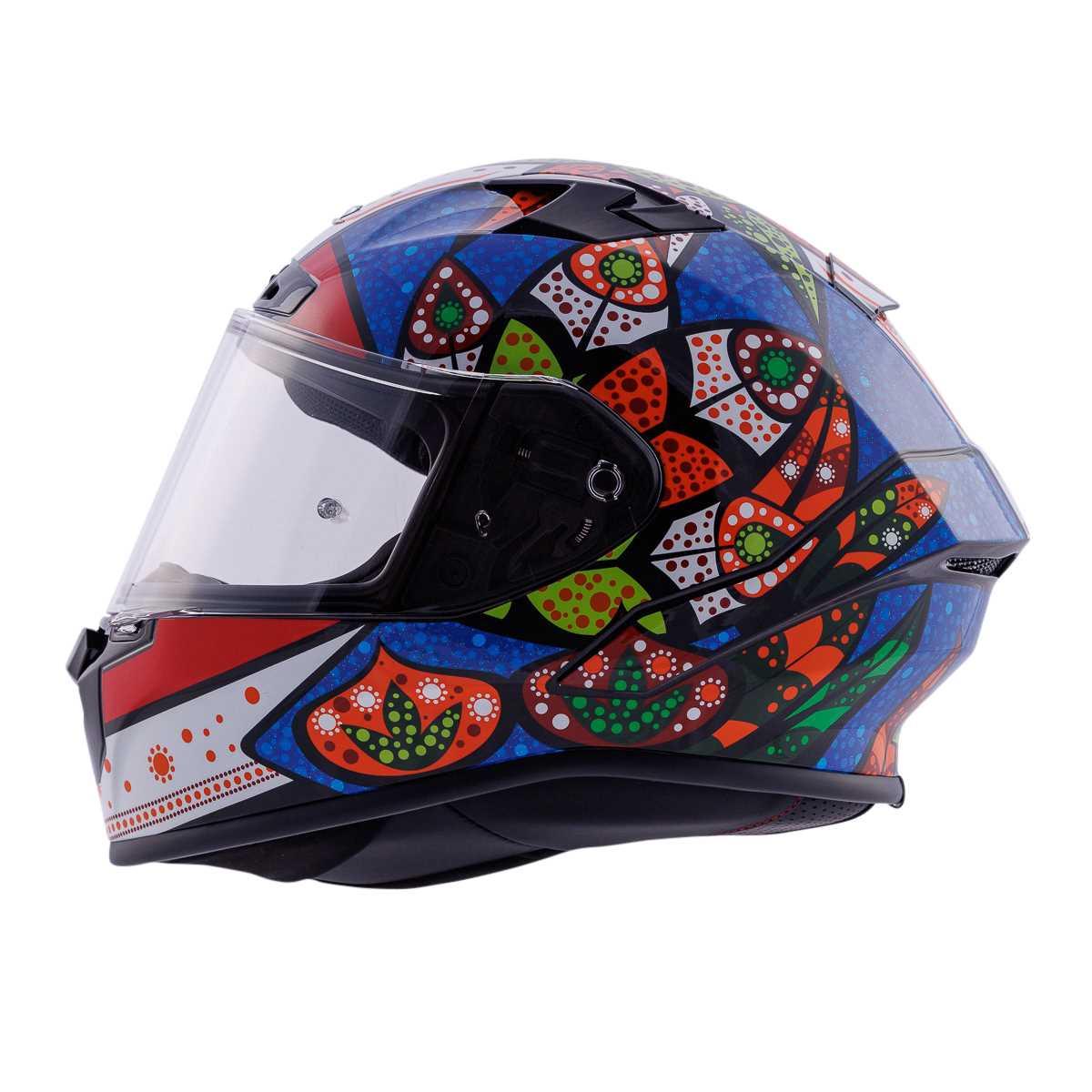 ZEUS KASK/ZS-826 PEARL BLACK BK6 BLUE