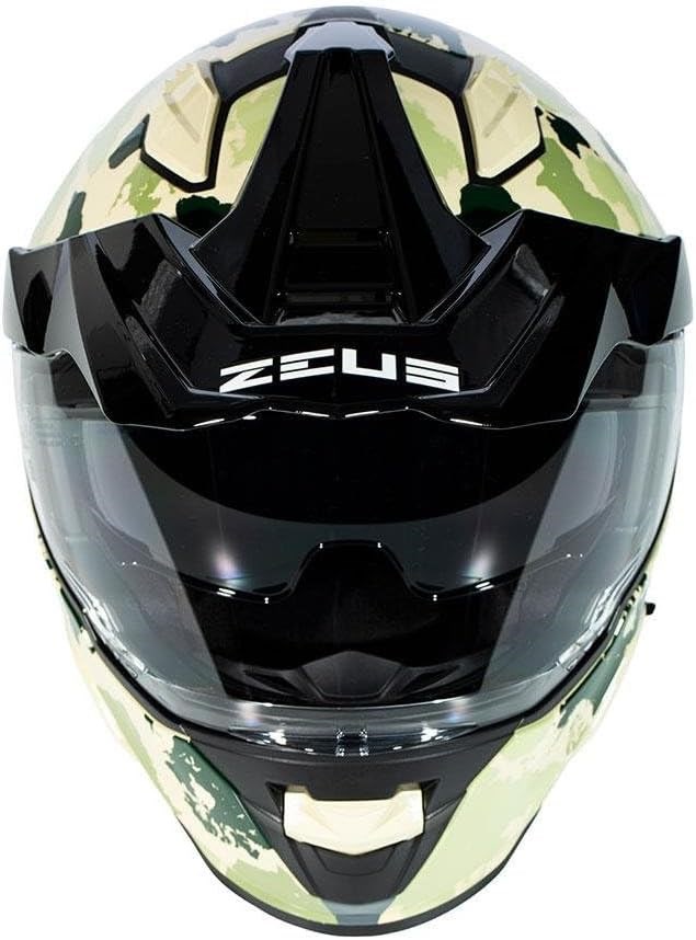 ZEUS KASK/ZS-913 YELLOW BF6 GREEN