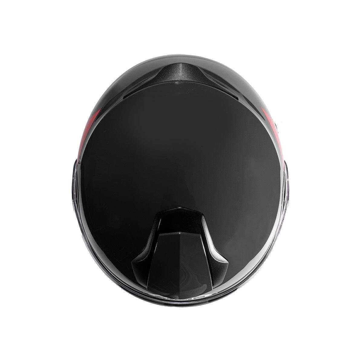 Zeus ZS-3050 BE7 Grey Red Çene Açılır Kask