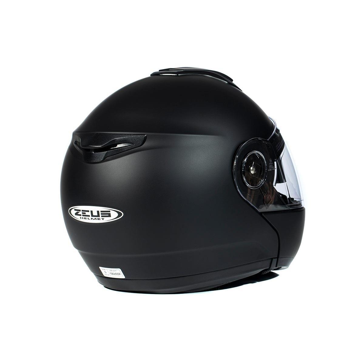 Zeus ZS-3050 Matt Black Çene Açılır Kask