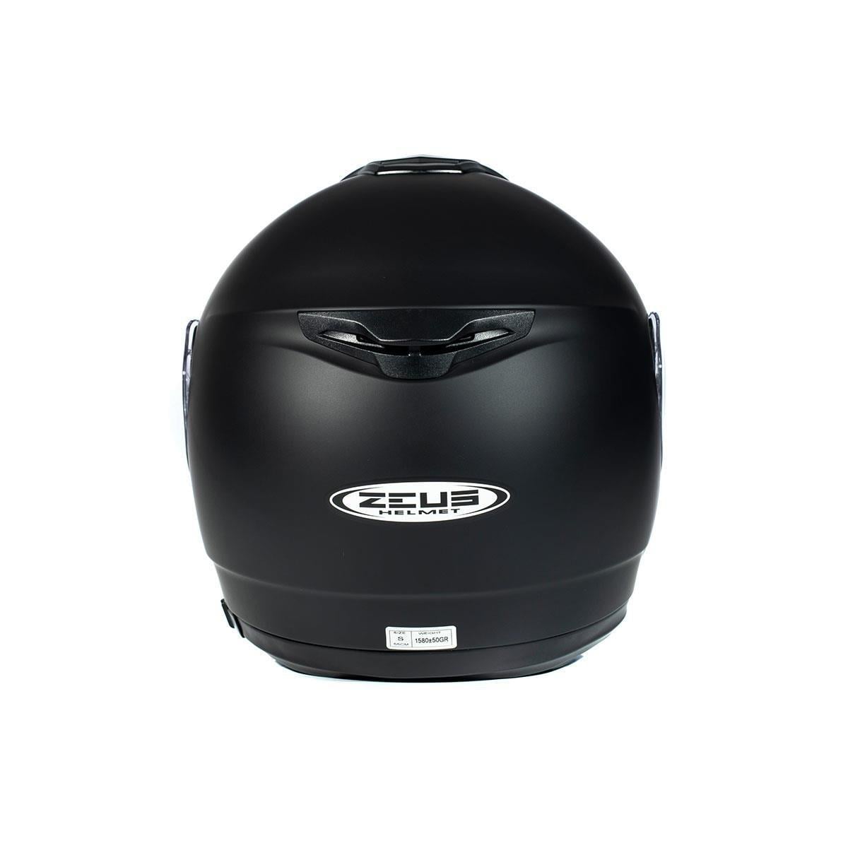 Zeus ZS-3050 Matt Black Çene Açılır Kask