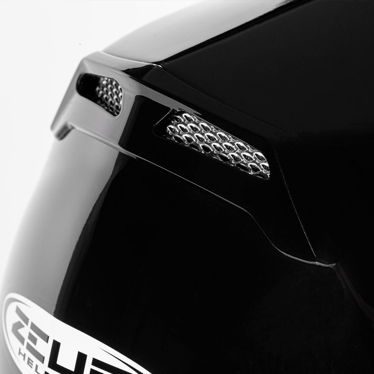Zeus ZS-813A Black Kapalı Kask