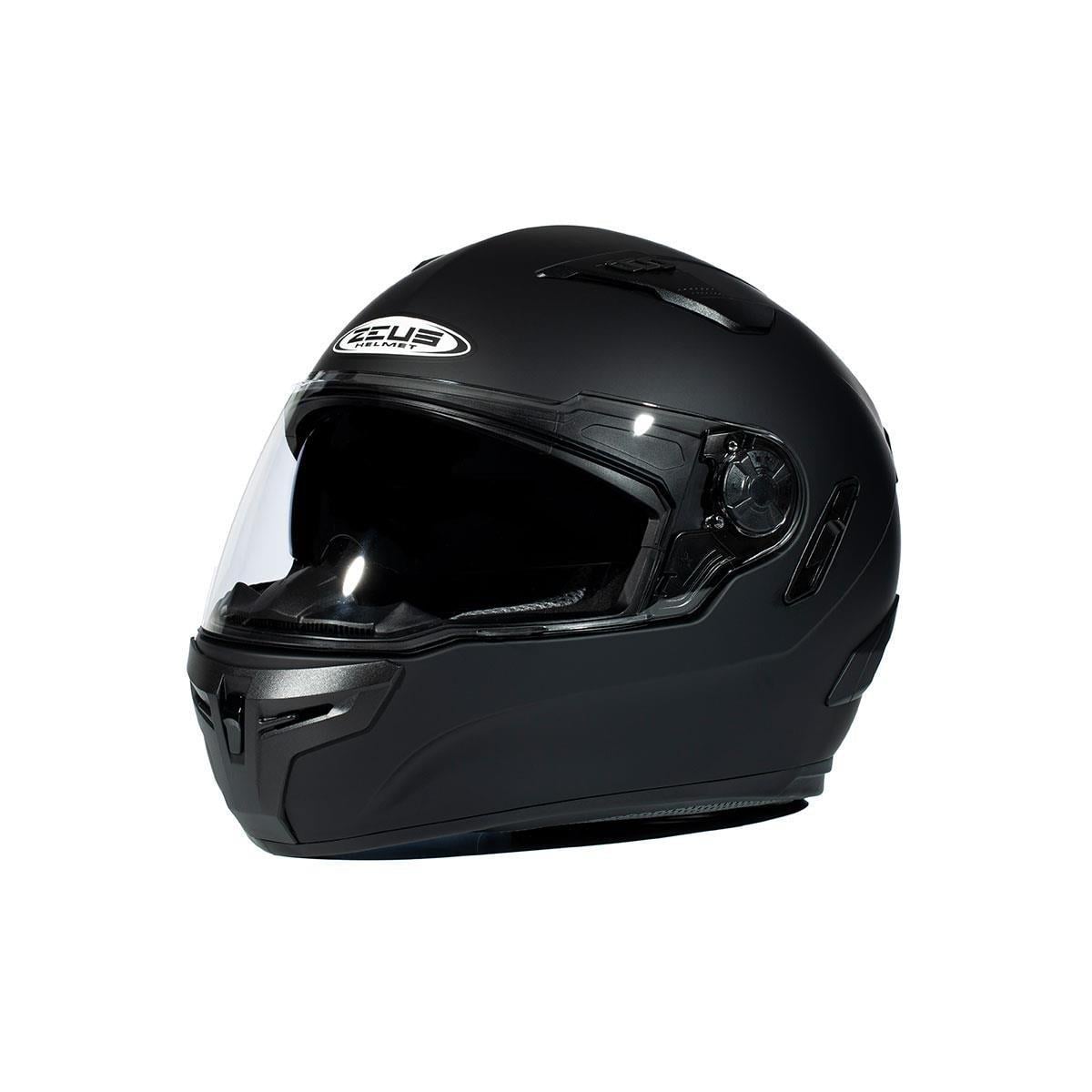 Zeus ZS-813A Matt Black Kapalı Kask
