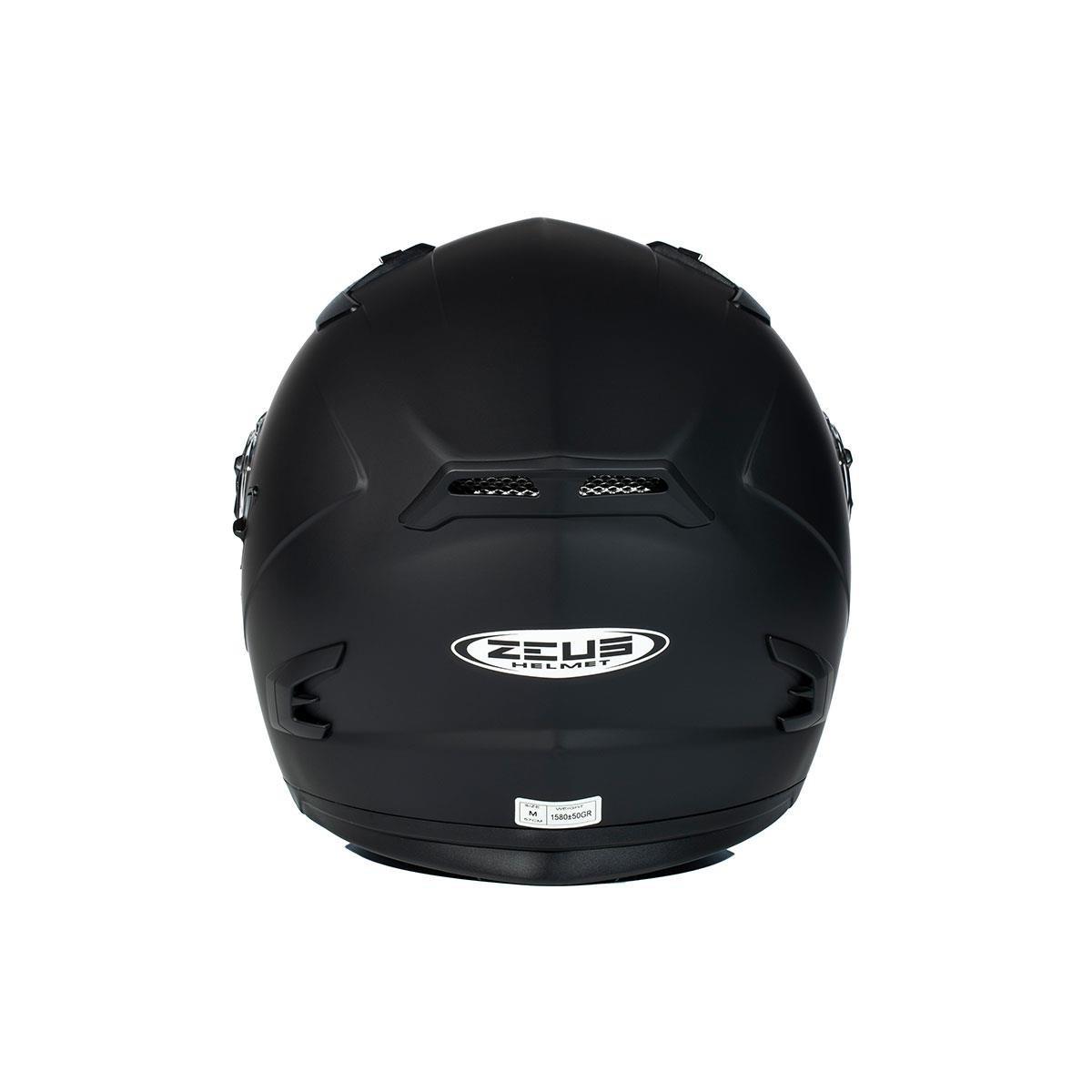 Zeus ZS-813A Matt Black Kapalı Kask