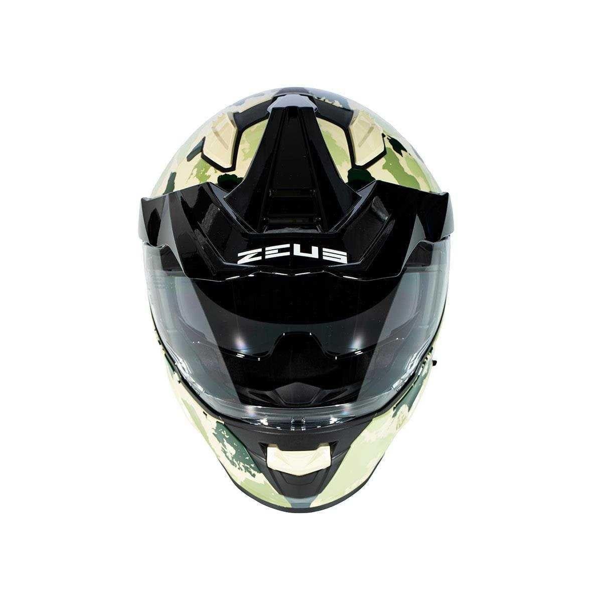 Zeus ZS-913 B6F Yellow Green Kapalı Kask