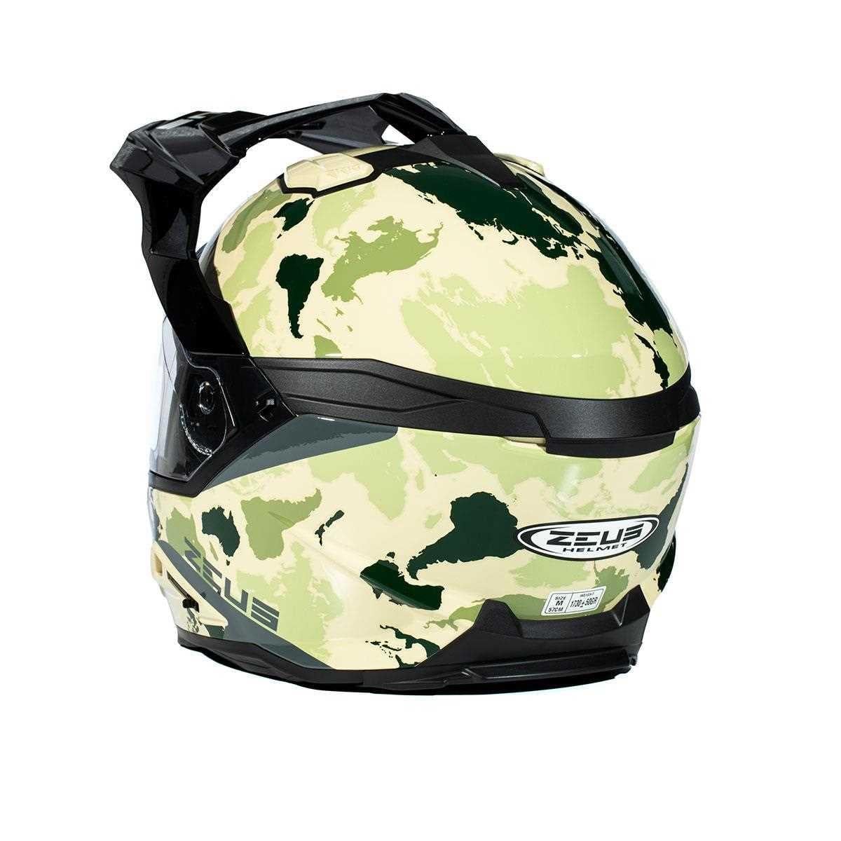 Zeus ZS-913 B6F Yellow Green Kapalı Kask