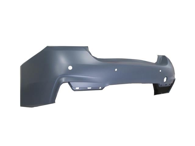 BMW 4 SERI- F36- 13/18; ARKA TAMPON GRİ (SENSÖR/REFLEKTÖR DELİKLİ (M SPORT) TW)