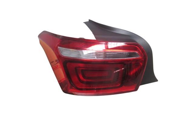 CITROEN C ELYSEE- 17/24; STOP LAMBASI SOL KIRMIZI/BEYAZ (DUYSUZ) (MARS)