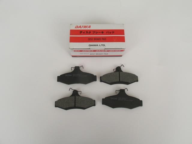 DAEWOO MUSSO- 98/02; ARKA FREN BALATASI (DİSK) (114X56X14,5) (DAIWA)