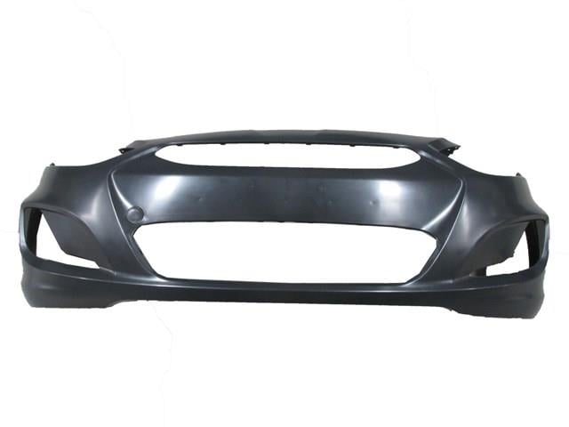 HYUNDAI ACCENT- BLUE- 11/18; ÖN TAMPON SİYAH (TAMPON PANJURSUZ)(SİS DELİKLİ)(MY)