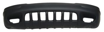 JEEP CHEROKEE- GRAND- 99/03; ÖN TAMPON SİYAH (ASTARLI/SİS DELİKLİ (LİMİTED MODELİ) TW)