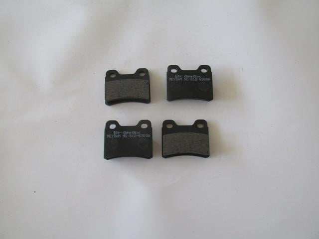 KIA SEPHIA- 97/98; ARKA FREN BALATASI (DİSK)(61,8x50,9x15) (BRAMAX)