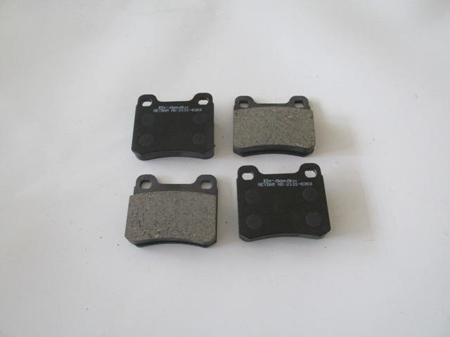 MERCEDES 190- W201- 83/93; ARKA FREN BALATASI (KABLOSUZ)(DİSK) (62X54,2X13,5)(BRAMAX)