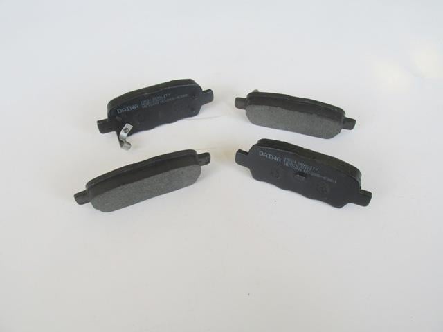 NISSAN QASHQAI- J10- 07/13; ARKA FREN BALATASI 1,5 (DİSK) (105.5X38X14) (5 KİŞİLİK) (DAIWA)
