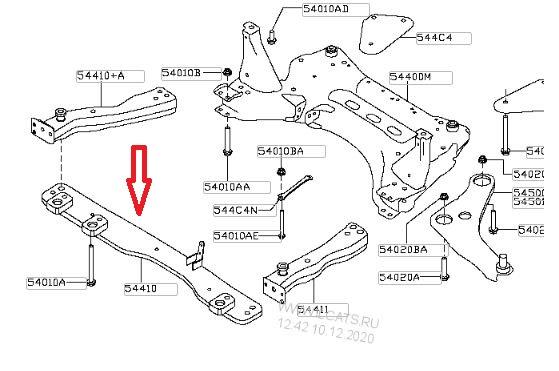 NISSAN QASHQAI- J11- 14/21; RADYATÖR ALT TRAVERSİ (1.6CC)