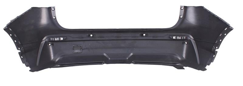 NISSAN QASHQAI- J11- 17/21; ARKA TAMPON SİYAH (SENSÖR DELİKLİ)(VISIA/TEKNA/SKYPACK)(TYG)