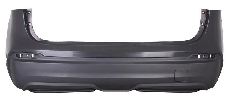 NISSAN QASHQAI- J11- 17/21; ARKA TAMPON SİYAH (SENSÖR DELİKSİZ)(VISIA/TEKNA/SKYPACK)(TYG)